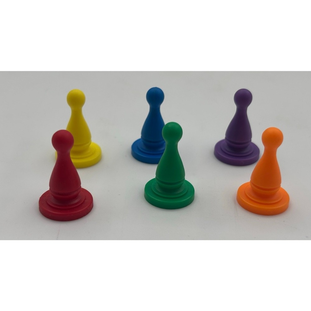 1993‎ Where In The USA Is Carmen Sandiego 6 Replacement PAWN TOKENS ONLY